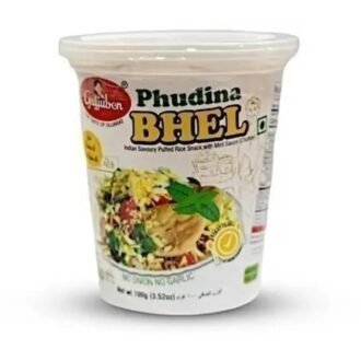 GUJJUBEN PUDINA BHEL 100G, topdesimart, top desi mart