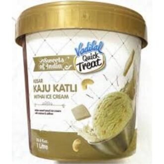 VADILAL KAJU KATLI ICE CREAM 1L, topdesimart, top desi mart