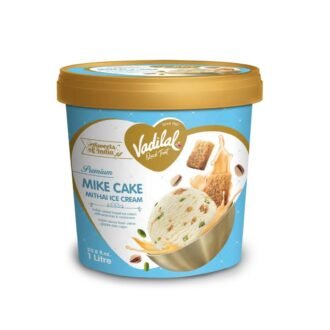 VADILAL MILK CAKE ICECREAM 1L, topdesimart, top desi mart