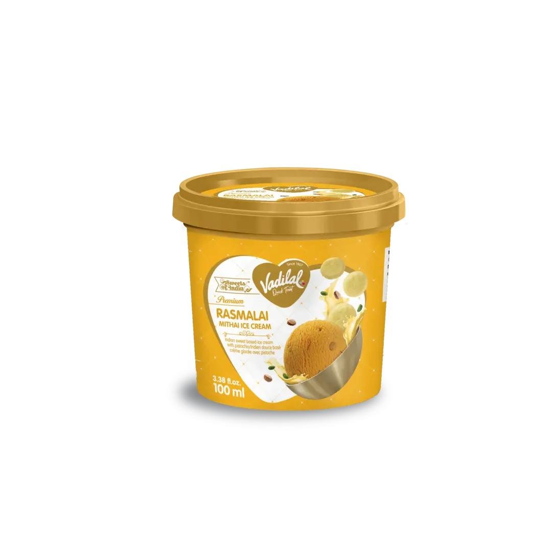 VADILAL RASMALAI IC 100ML, topdesimart, top desi mart