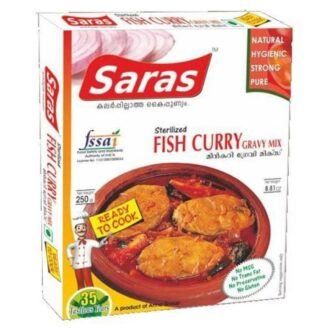 SARAS FISH CURRY MIX 400G, topdesimart, top desi mart