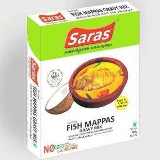 SARAS FISH MAPPAS 400G, topdesimart, top desi mart