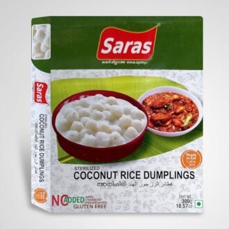 SARAS COCO RICE DUMP 300G, topdesimart, top desi mart