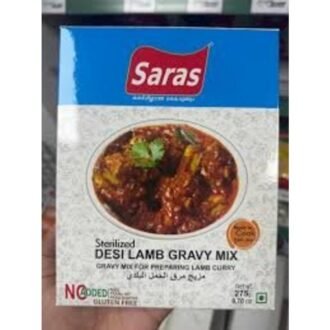 SARAS LAMB BHUNA MIX 275G, topdesimart, top desi mart