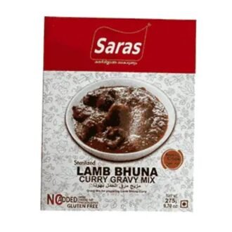 SARAS LAMB BHUNA MIX 275G, topdesimart, top desi mart
