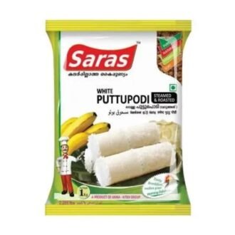 SARAS WHITE PUTTUPODI PODI 1KG, topdesimart, top desi mart