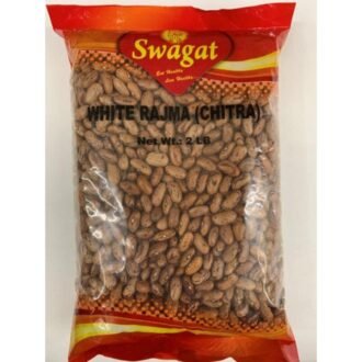 SWAGAT WHITE RAJMA 2LB, topdesimart, top desi mart