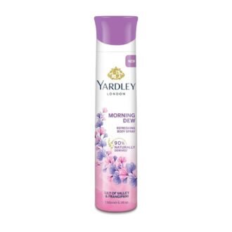 YARDLEY MRNGDEW DEO SPRY 150ML, topdesimart, top desi mart