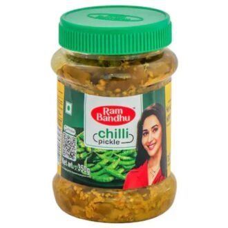RATO BHALE CHILLI PICKLE 350G, topdesimart, top desi mart