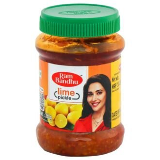 RATO BHALE LIME PICKLE 350G, topdesimart, top desi mart