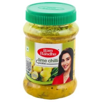 RATO BHALE LIME CHILLI PICKLE 350G, topdesimart, top desi mart