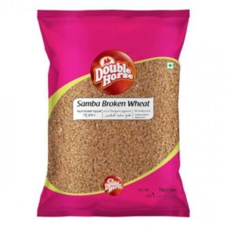 DOUBLE HORSE BROKEN WHEAT 1KG, topdesimart, top desi mart