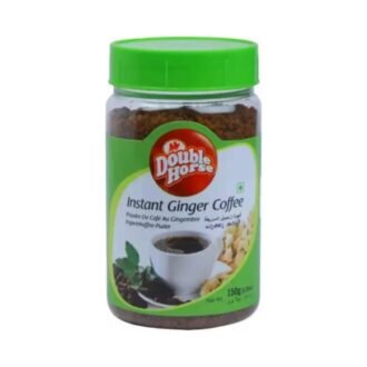 DOUBLE HORSE INSTANT GINGER COFFEE 150G, topdesimart, top desi mart