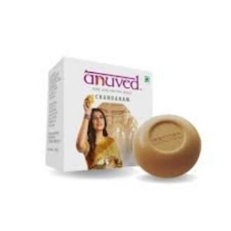 ANUVED CHANDANAM SOAP 125G, topdesimart, top desi mart