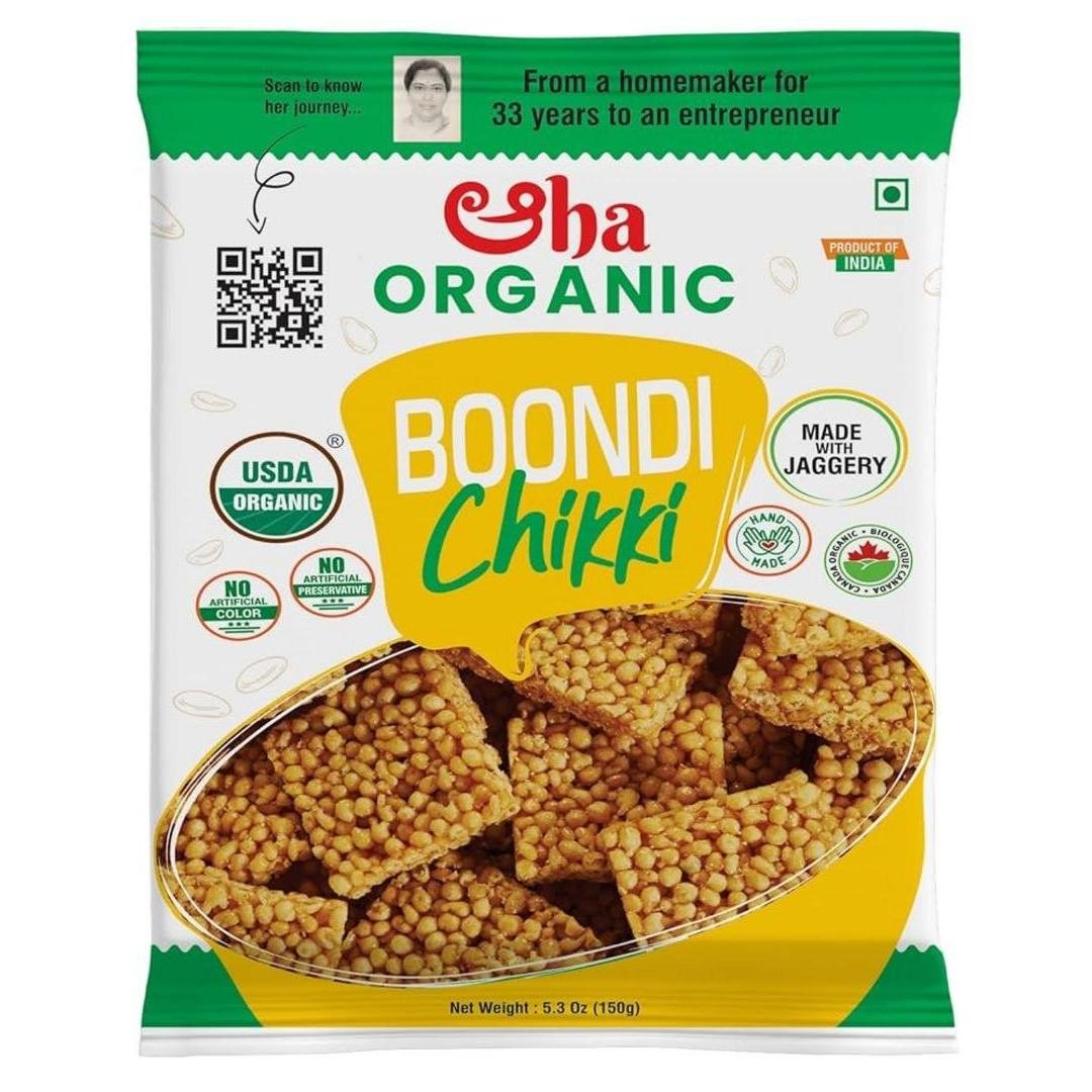 AHA BOONDI CHIKKI 150g, topdesimart, top desi mart