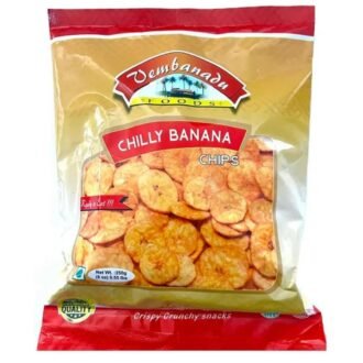 Vembanadu CHILLI BANANA CHIPS 250G, topdesimart, top desi mart