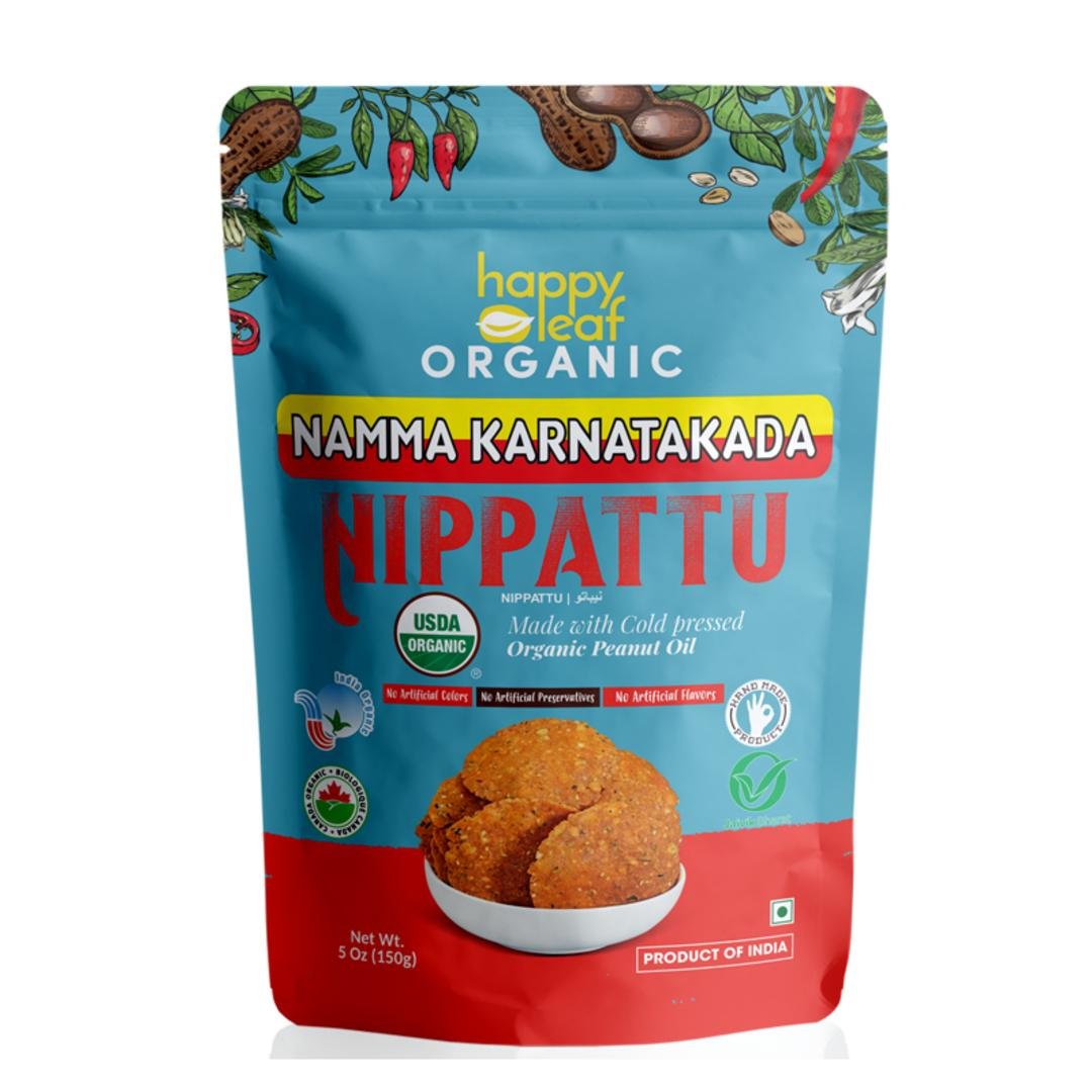 HAPPY LEAF ORGANIC NIPPATTU 150g, topdesimart, top desi mart