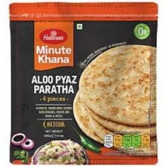 HALDIRAMS ALOO PYAZ PARATHA 400G, topdesimart, top desi mart