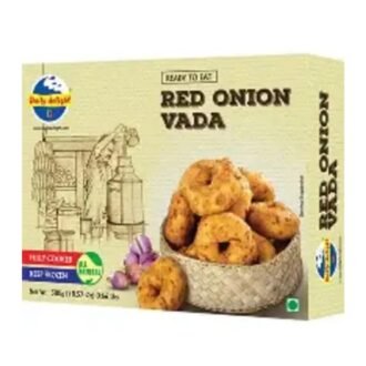 DAILY DELIGHT RED ONION VADA 300G, topdesimart, top desi mart