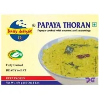 DAILY DELIGHT PAPAYA THORAN 454 G, topdesimart, top desi mart