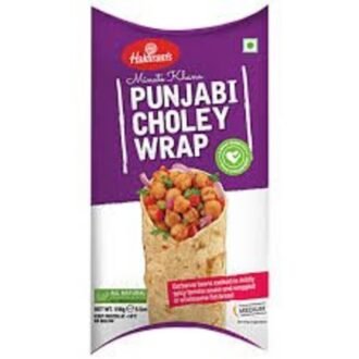 HALDIRAMS PUNJABI CHOLEY WRAP 156G, topdesimart, top desi mart