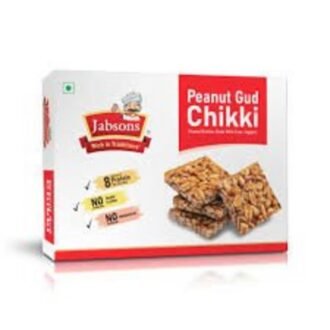 JABSONS PEANUT GUD CHIKKI 400G, topdesimart, top desi mart