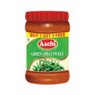 AACHI GREEN CHILLI PICKLE 200G, topdesimart, top desi mart