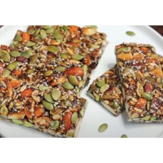 CRUNCHY DELIGHT MULTISEED CHIKKI 200G, topdesimart, top desi mart