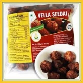 GRAND SWEETS & SNACKS VELLA SEEDAI 250G, topdesimart, top desi mart