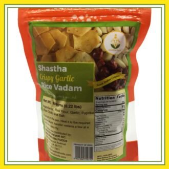 SHASTHA GARLIC RICE VADAM, topdesimart, top desi mart