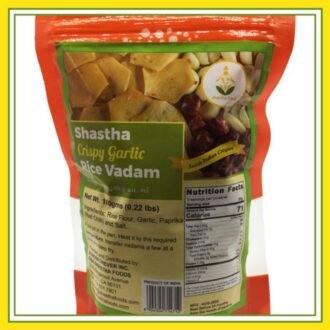 SHASTHA GARLIC CHILLI RICE VADAM, topdesimart, top desi mart