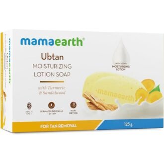 MAMA EARTH UBTAN MOI LOTION SOAP 125G, topdesimart, top desi mart