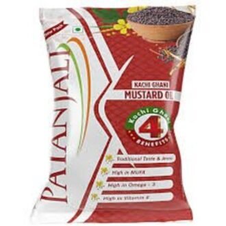 PATANJALI MUSTARD OIL 1 LTR, topdesimart, top desi mart