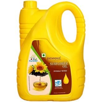 PATANJALI SUNFLOWER OIL 5 LTRS, topdesimart, top desi mart