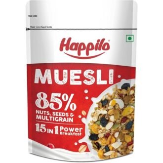 HAPPILO DRY FRUIT MUESLI 450G, topdesimart, top desi mart