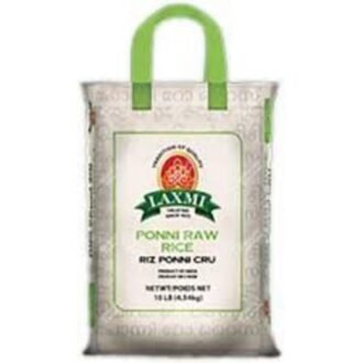 LAXMI PONNI RAW RICE 20LB, topdesimart, top desi mart