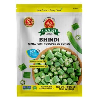 LAXMI OKRA CUT 300G, topdesimart, top desi mart