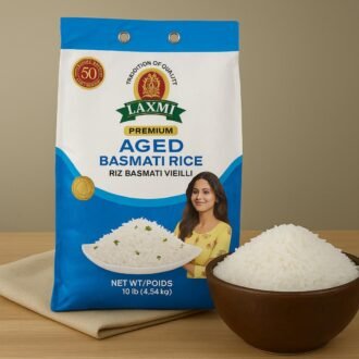 LAXMI AGED BASMATI RICE 10LB, topdesimart, top desi mart