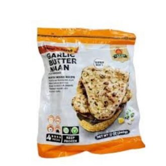 LAXMI GRLIC BUTTER NAAN 4PC, topdesimart, top desi mart