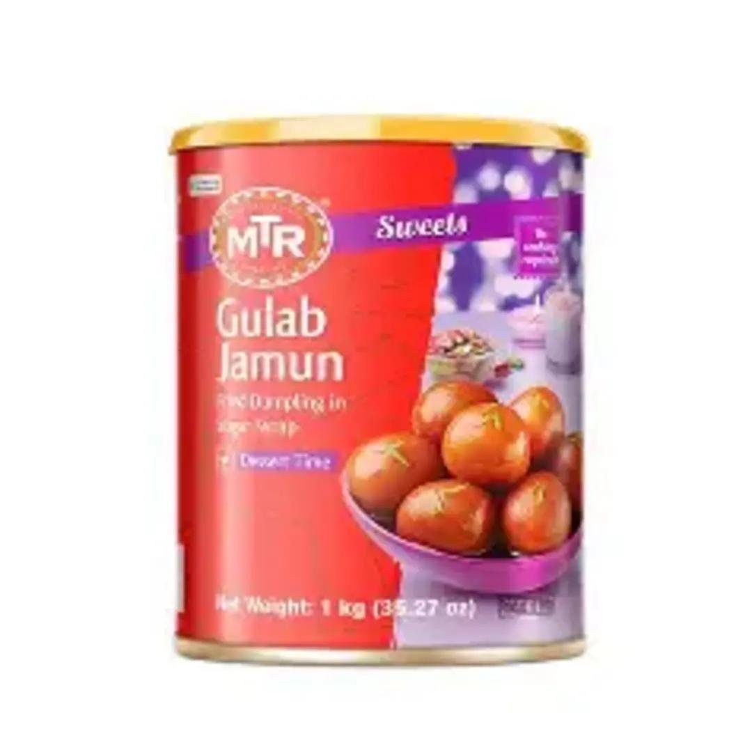 MTR GULAB JAMUN TIN 1KG, topdesimart, top desi mart