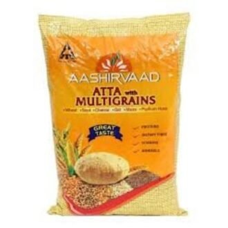 AASHRVAD MULTIGRN ATTA 20LB, topdesimart, top desi mart