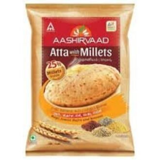 AASHIRVAAD ATTA W MILLETS 10LB, topdesimart, top desi mart