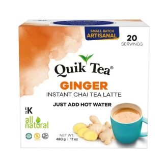 QUICKTEA GINGER CHAI 20PCK, topdesimart, top desi mart