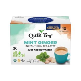 QUICKTEA MINT GINGR CHAI 10PCK, topdesimart, top desi mart