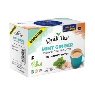 QUICKTEA UNSWT MNTGNGR 10PCK, topdesimart, top desi mart