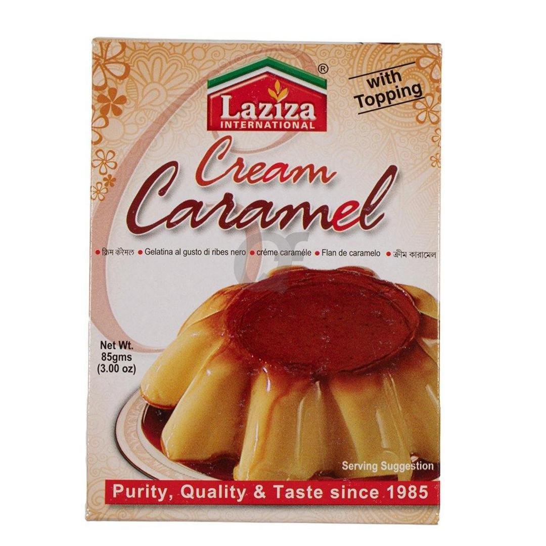 LAZIZA CREAM CARAMEL 85G, topdesimart, top desi mart