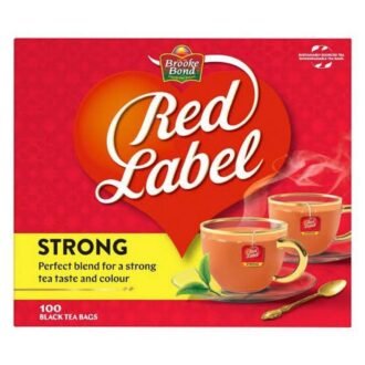 REDLABEL TEA BAGS 100PC, topdesimart, top desi mart