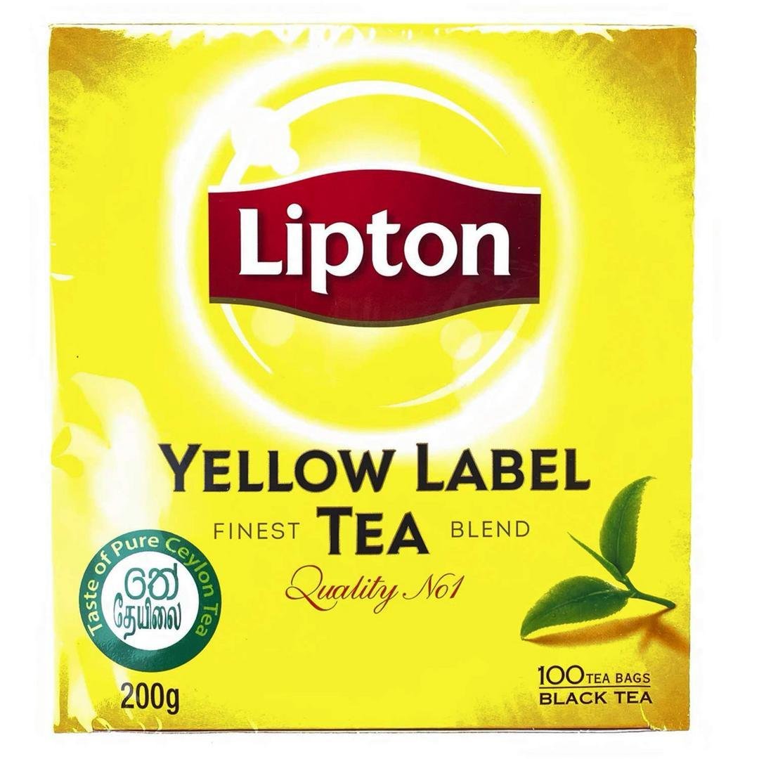 LIPTON YLW TEA 100BAGS 200G, topdesimart, top desi mart