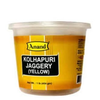 ANAND KOLHAPURI JAGERY YLW 1LB, topdesimart, top desi mart