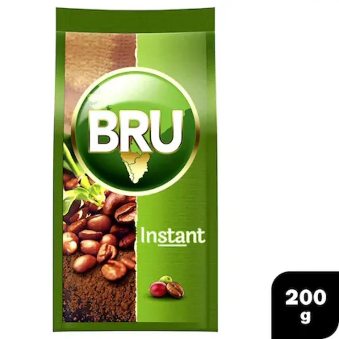 BRU INSTANT COFFE MIX 200G, topdesimart, top desi mart